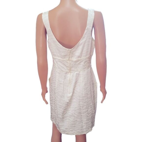 B. Darlin Jacquard Pleated Front Sleeveless Dress Size 13/14 - Picture 3 of 14